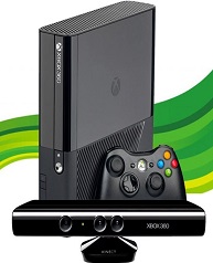 Xbox 360 bloqueado + kinect + 12 jogos + 2 controles em Praia